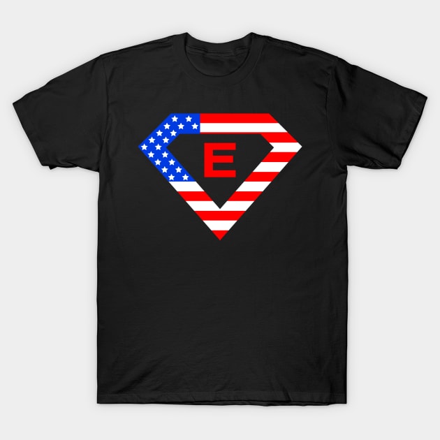 Super letter T-Shirt by Florin Tenica
